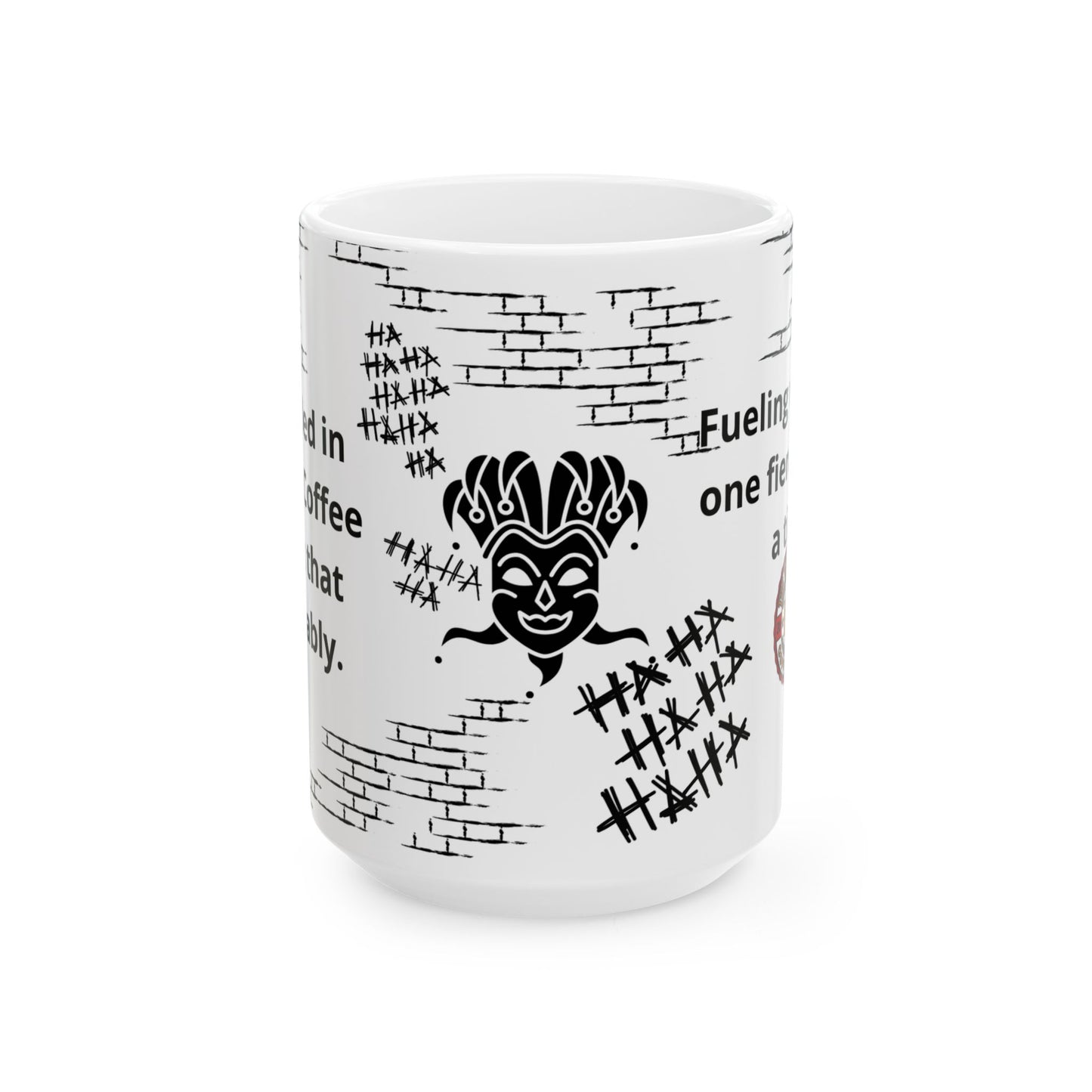 The Jester Ceramic Mug – A Playful (11oz, 15oz)