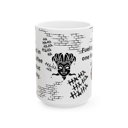 The Jester Ceramic Mug – A Playful (11oz, 15oz)